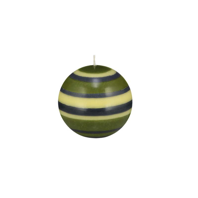 Striped Ball Candle