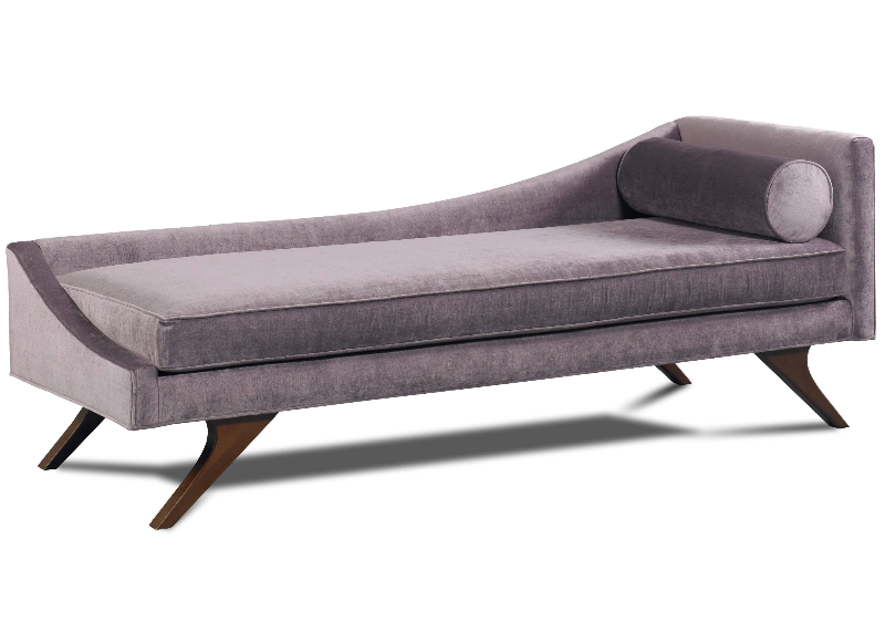 Sansa Left Arm Chaise Bravado Mauve Sable Finish 78.5Wx29.5Dx29H