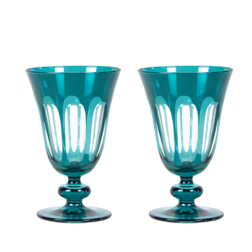 Rialto Translucent Glassware, Set of 2