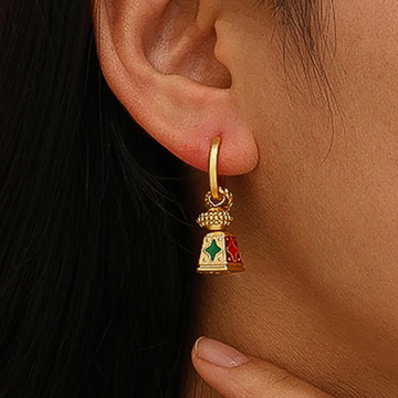 Isabel 18K Gold Bohemian Earrings
