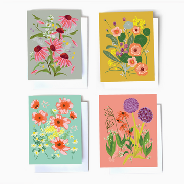 In The Garden Notecards, Set of 8