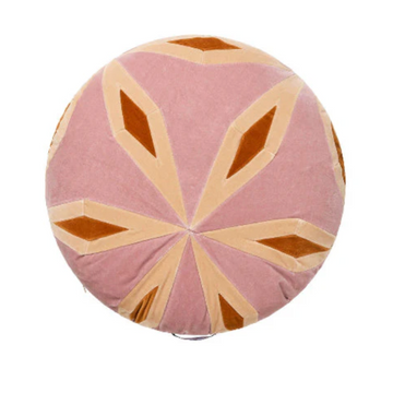 Christina Lundsteen Joanna Pillow, Old Rose/Beige/Burnt Orange