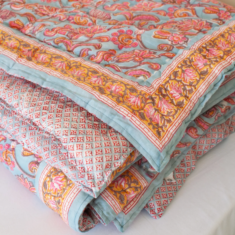 Floral Rich Quilt