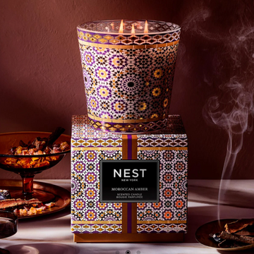 NEST NY 3-Wick Candle, Moroccan Amber