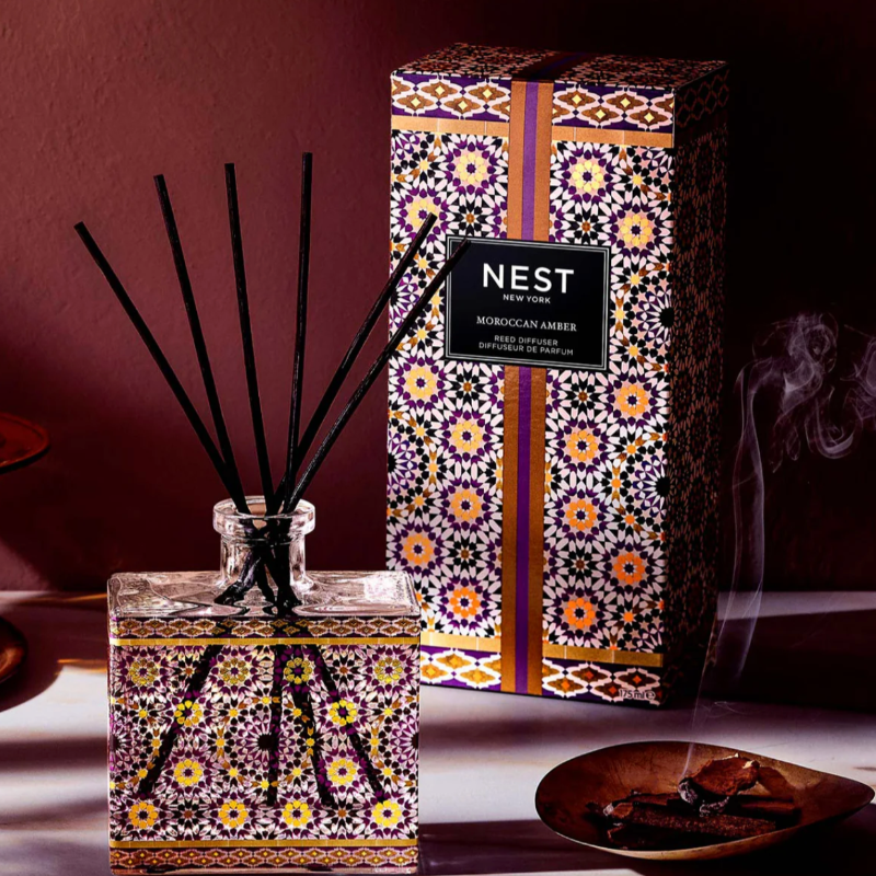 NEST NY Reed Diffuser, Moroccan Amber