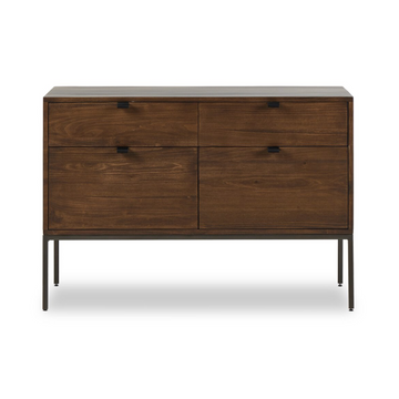 Trey Modular Wide Filing Cabinet, Auburn Poplar