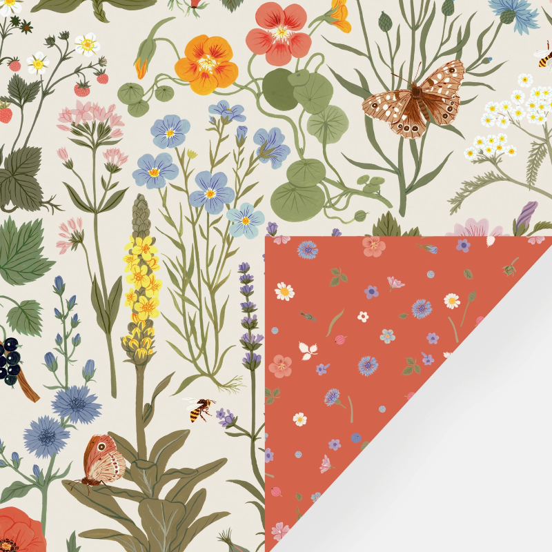 Botanist Double Sided Wrapping Paper