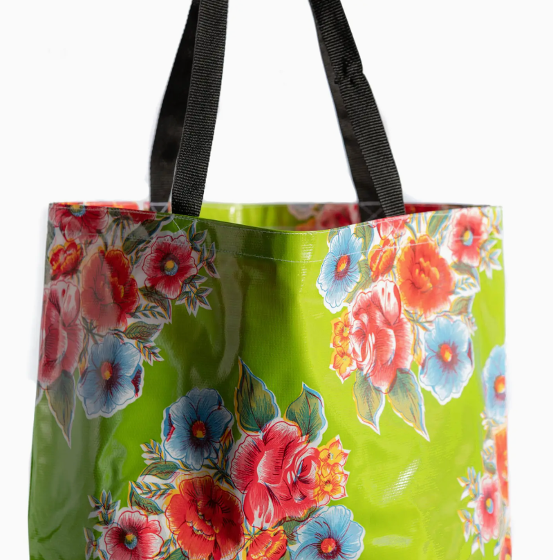 Green Lady Bird Large Tote