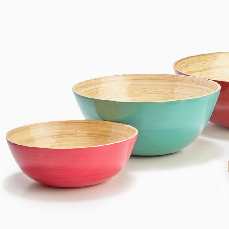 Bamboo Party Bowl