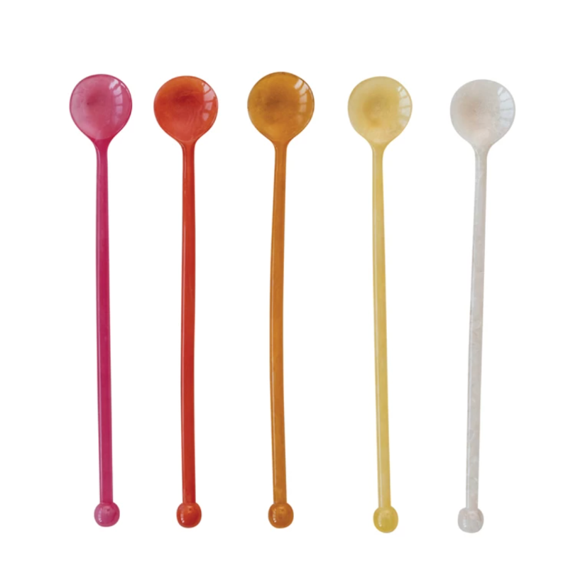 Cocktail Spoon, 5 Colors