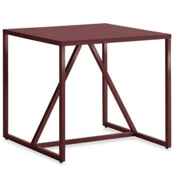 Blu Dot Strut End Table, Oxblood