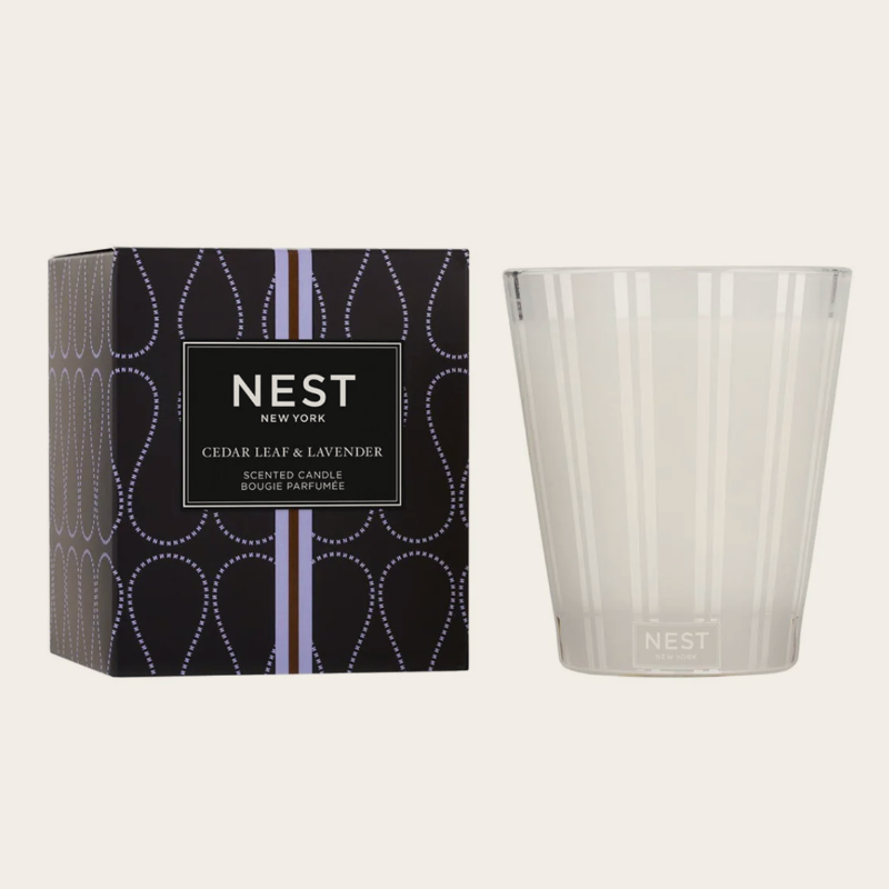 NEST NY Classic Candle, Cedar Leaf & Lavender