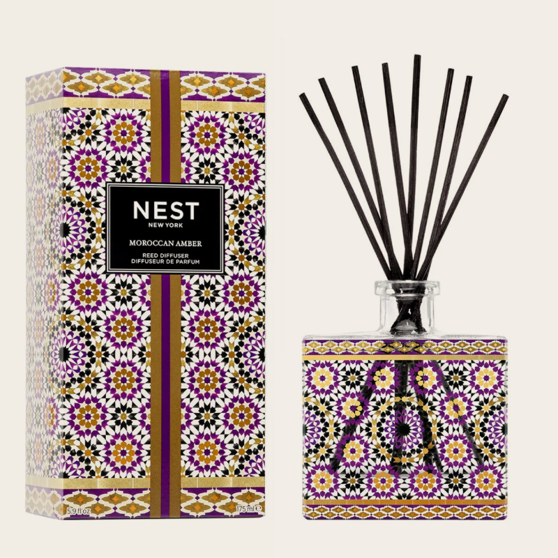 NEST NY Reed Diffuser, Moroccan Amber