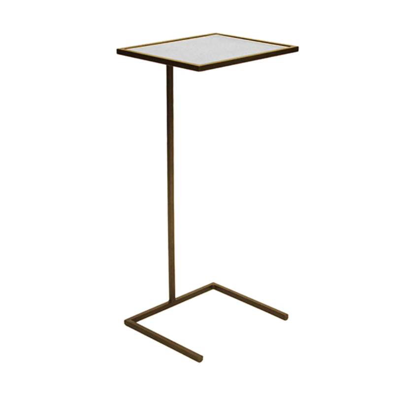 Cigar Table, Bronze/Smoked Glass