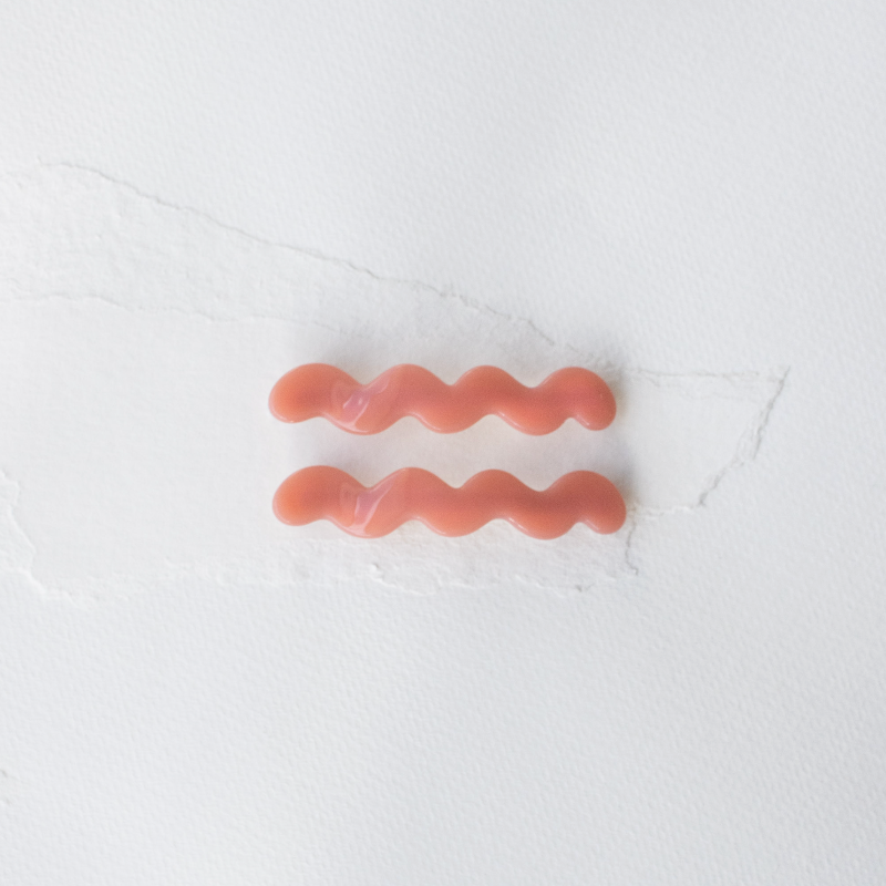 Eco Cloud Wave Slide Hair Pin, Set/2