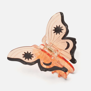 Orange Monarch Butterfly, Hair Claw