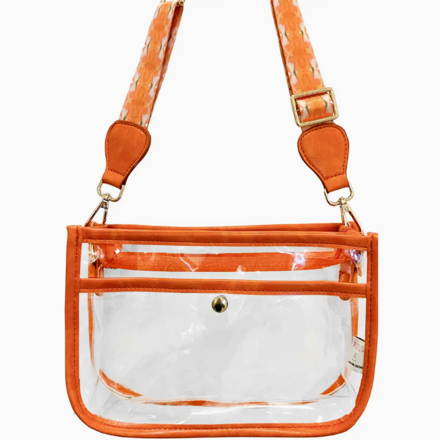 Orange Blossom Stadium Bag x Laura Park
