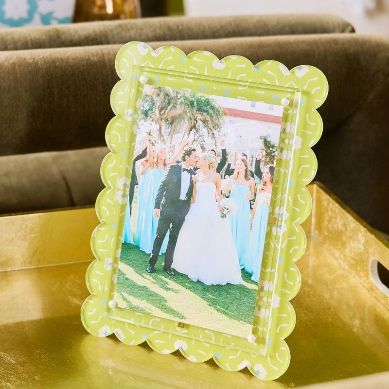 Dorset Garden Green Acrylic Picture Frame