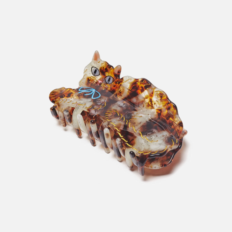 Calico Kitty Cat Hair Claw