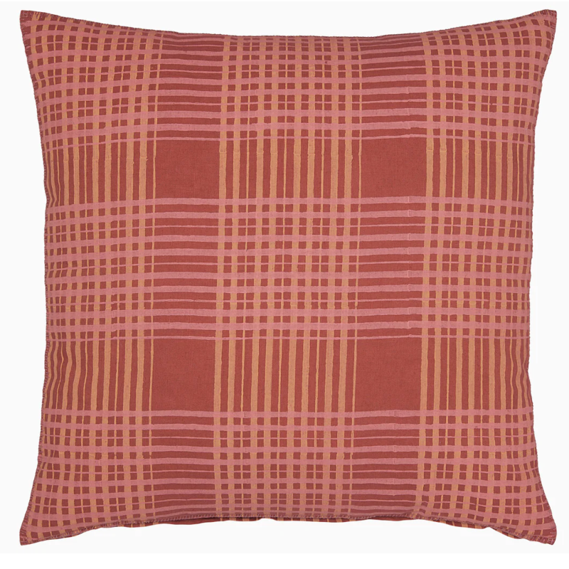 Keshav Terracotta Decorative Pillow, 22x22