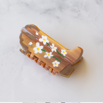 Daisy Cowboy Boot Hair Claw