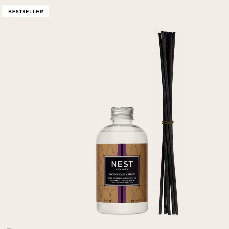 NEST NY Moroccan Amber Reed Diffuser Liquid Refill