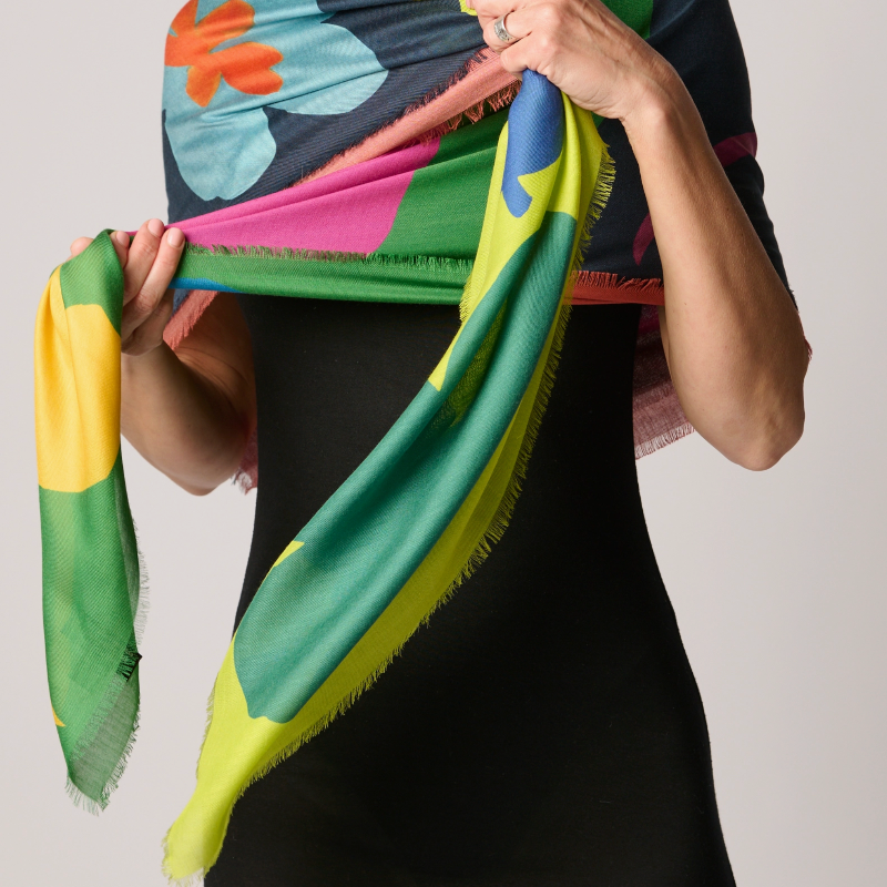 Campo Dei Fiori Travel Scarf/Wrap