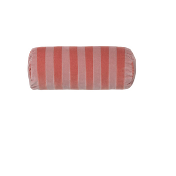 Christina Lundsteen Stripe Bolster, Old Rose/Blush