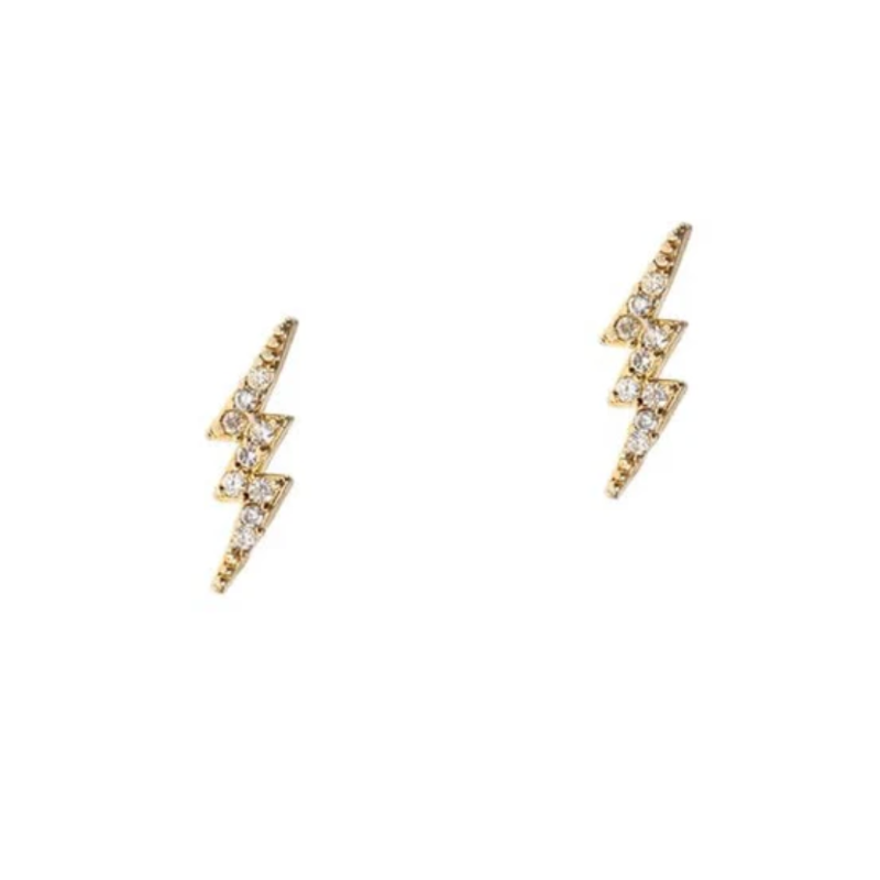 Lightning Stud Earrings