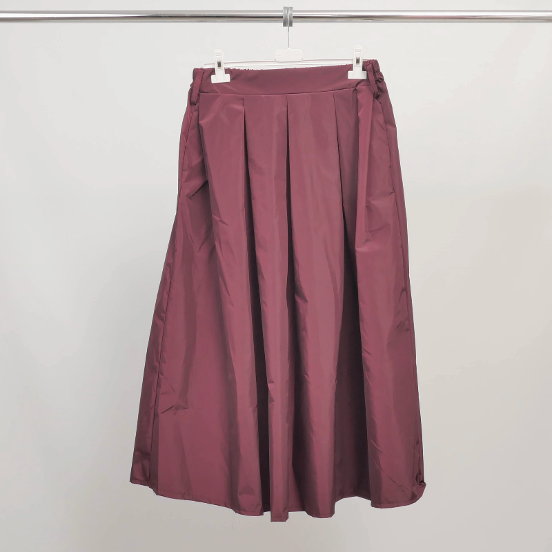 Waterproof Long Skirt, Plum