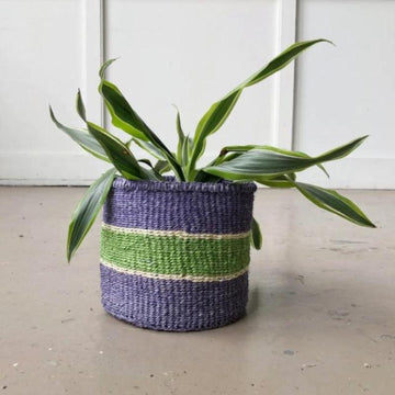 Storage/Plant Basket, Periwinkle