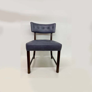 Hickory Chair, Set of 6 Dining Chairs, Smoke Leather