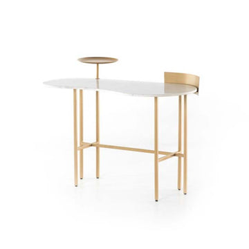 Juliet Desk, White Marble