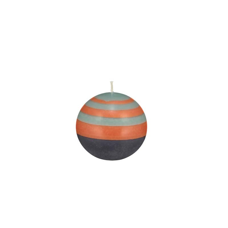 Striped Ball Candle