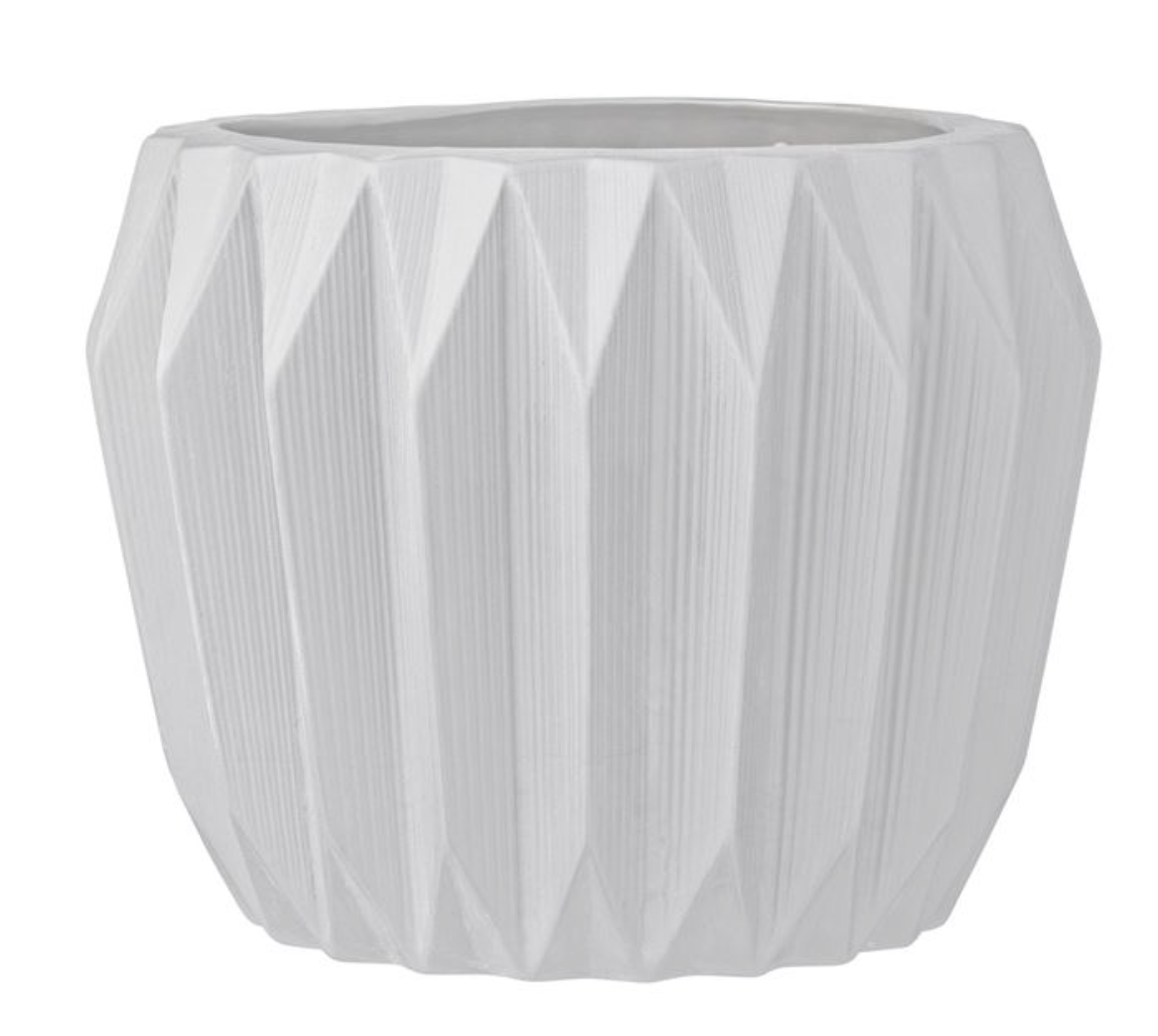 Fluted Flower Pot – NEST AT HOME