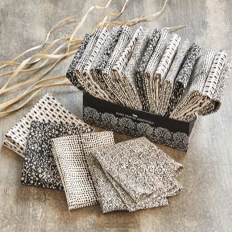 Khilana Dishtowel, 4 Styles, Set of 4
