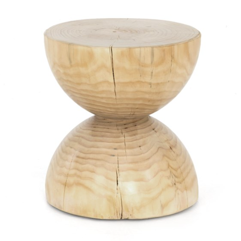 Aliza End Table, Natural Pine