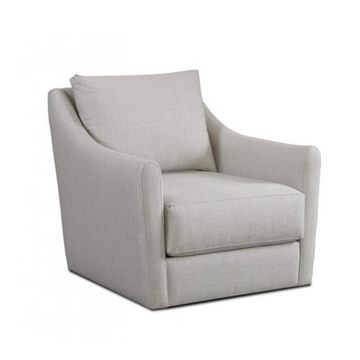 Kathleen Swivel Chair, Felton Balsa, 34Wx38Dx34H