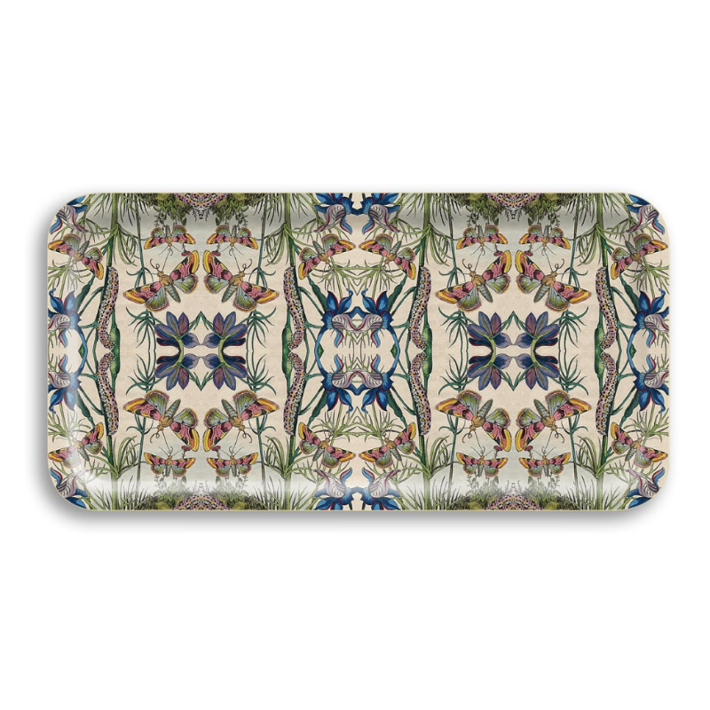Prairie Narrow Birch Wood Tray, 17