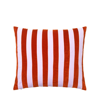Christina Lundsteen Millie Pillow, Dark Red/Lavender, 50x60