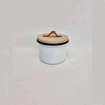 Canister w/ Wood Lid