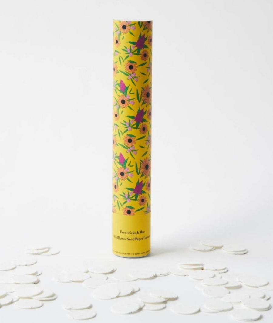 wildflower seed cannon Wildflower Seed Paper Cannon