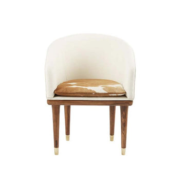 CB2 Viceroy Cowhide Chair